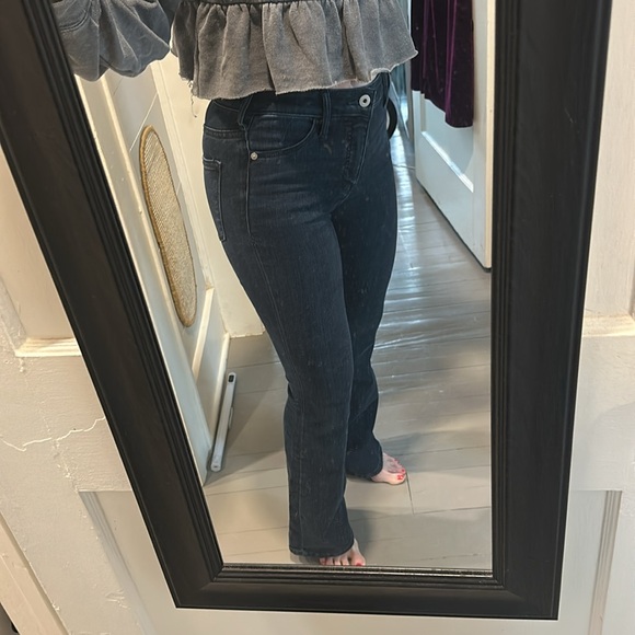 Anthropologie Pilcro Mid-Rise Flare Jean size 24 petite - Picture 9 of 10